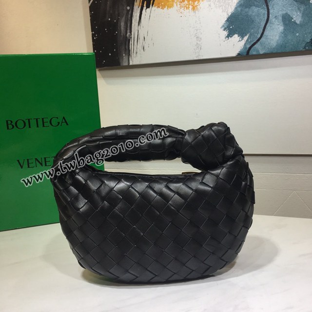 Bottega veneta高端女包 98080 寶緹嘉小號羊皮手工編織女包 BV爆款jodie新版本2代編織打結圓形hobo包  gxz1147